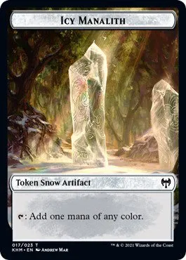 Icy Manalith Token - Normal Icy Manalith Token