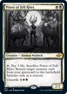 Priest of Fell Rites - Foil