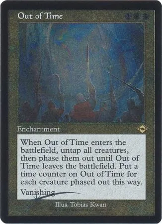 Out of Time - Foil Etched
