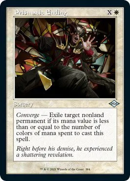 Prismatic Ending - Foil Etched