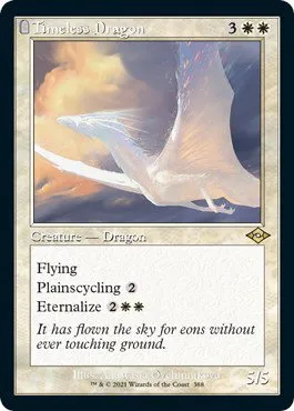Timeless Dragon - Foil Etched