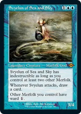 Svyelun of Sea and Sky - Foil Etched