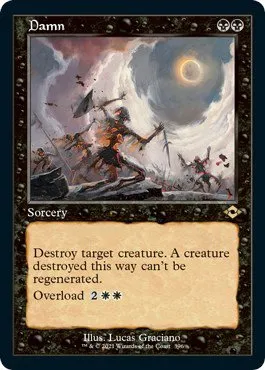 Damn - Foil Etched