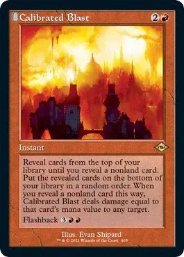 Calibrated Blast - Foil Etched