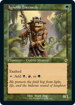 Ignoble Hierarch - Foil Etched