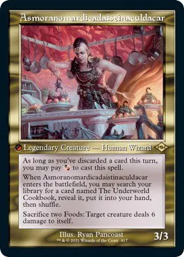 Asmoranomardicadaistinaculdacar - Foil