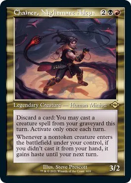 Chainer, Nightmare Adept - Foil Etched