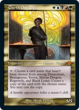 Garth One-Eye - Foil Etched