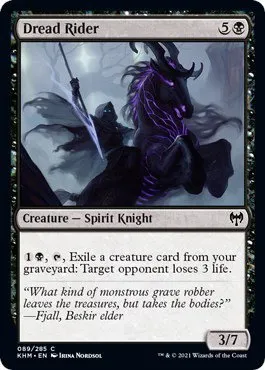 Dread Rider - Foil