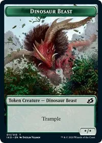 Dinosaur Beast Token - Normal Dinosaur Beast Token