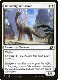 Imposing Vantasaur - Foil