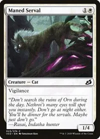 Maned Serval - Foil