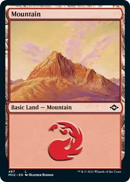 Mountain - Foil Etched