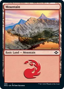 Mountain - Foil Etched
