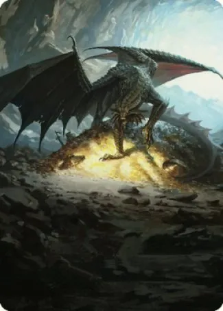 Ancient Copper Dragon Art Card