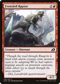 Frenzied Raptor - Foil