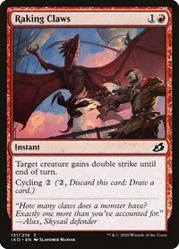 Raking Claws - Foil