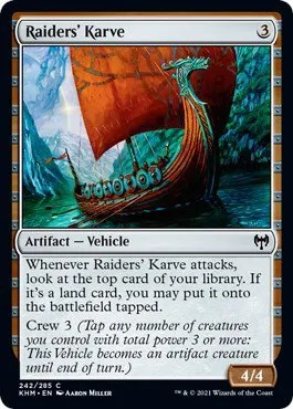 Raiders' Karve - Foil