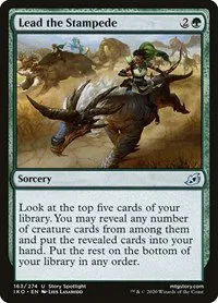 Lead the Stampede - Foil
