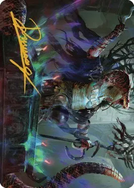 Sivriss, Nightmare Speaker Art Card - Gold Stamped Signature