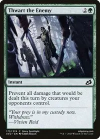 Thwart the Enemy - Foil