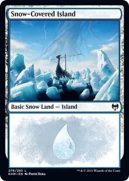 Snow-Covered Island - Foil