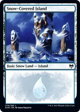 Snow-Covered Island - Foil