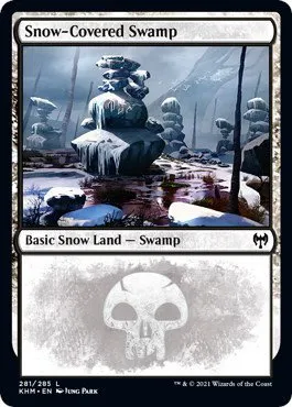 Snow-Covered Swamp - Foil