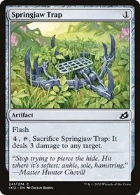 Springjaw Trap - Foil