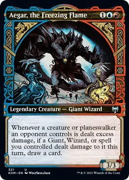 Aegar, the Freezing Flame - Foil