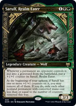 Sarulf, Realm Eater - Foil
