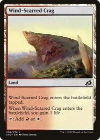 Wind-Scarred Crag - Foil