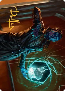 Kamiz, Obscura Oculus Art Card - Gold Stamped Signature
