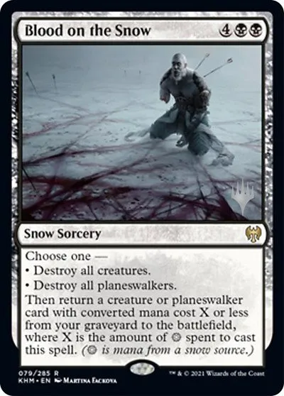 Blood on the Snow - Foil