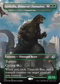 Godzilla, Primeval Champion - Titanoth Rex - Foil