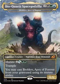 Bio-Quartz Spacegodzilla - Brokkos, Apex of Forever - Foil