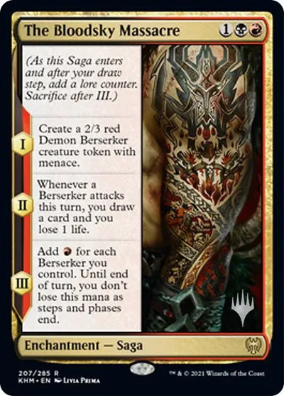 The Bloodsky Massacre - Foil The Bloodsky Massacre