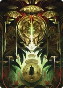 Jetmir's Garden Art Card