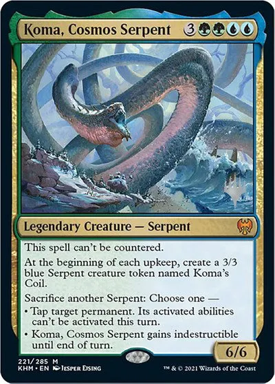 Koma, Cosmos Serpent - Foil
