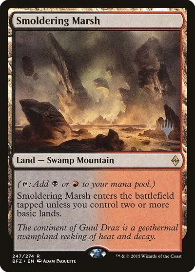 Smoldering Marsh - Foil