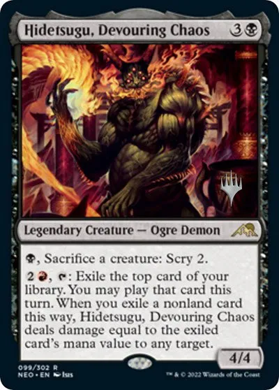 Hidetsugu, Devouring Chaos - Foil