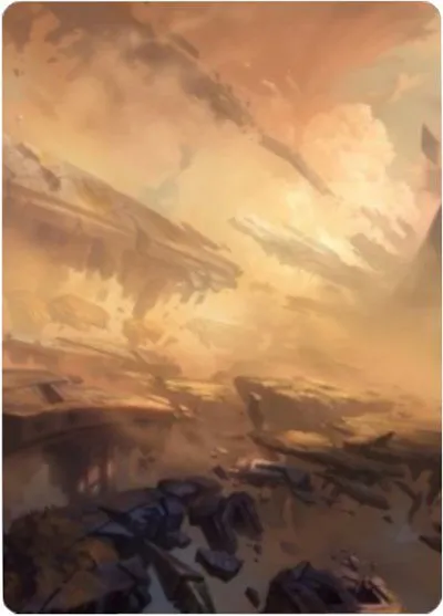 Plains Art Card