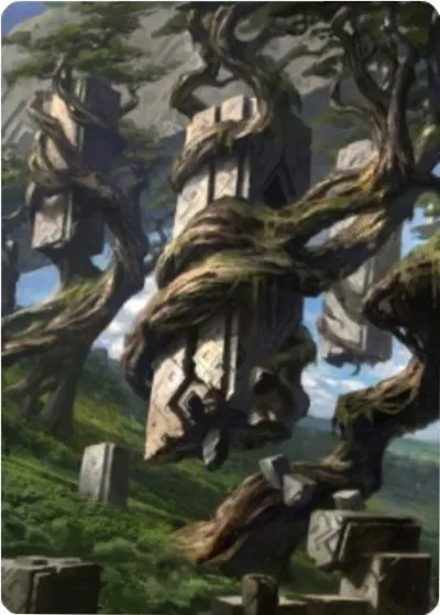 Forest Art Card