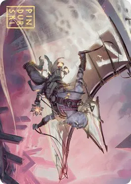 Kitesail Cleric Art Card - Gold Stamped Signature