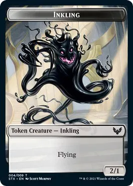 Inkling (4) // Pest (5) Double-Sided Token