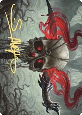 Mind Carver Art Card - Gold Stamped Signature