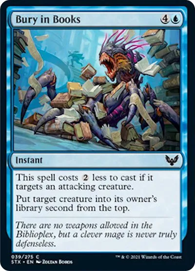 Bury in Books - Foil