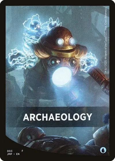 Archaeology Theme Card - Normal Archaeology Theme Card