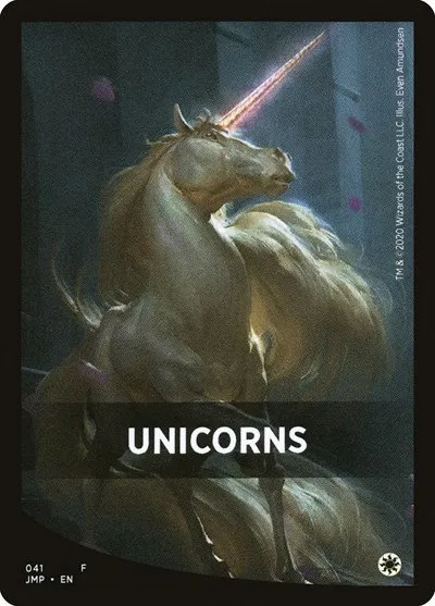 Unicorns Theme Card - Normal Unicorns Theme Card