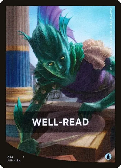 Well-Read Theme Card - Normal Well Read Theme Card